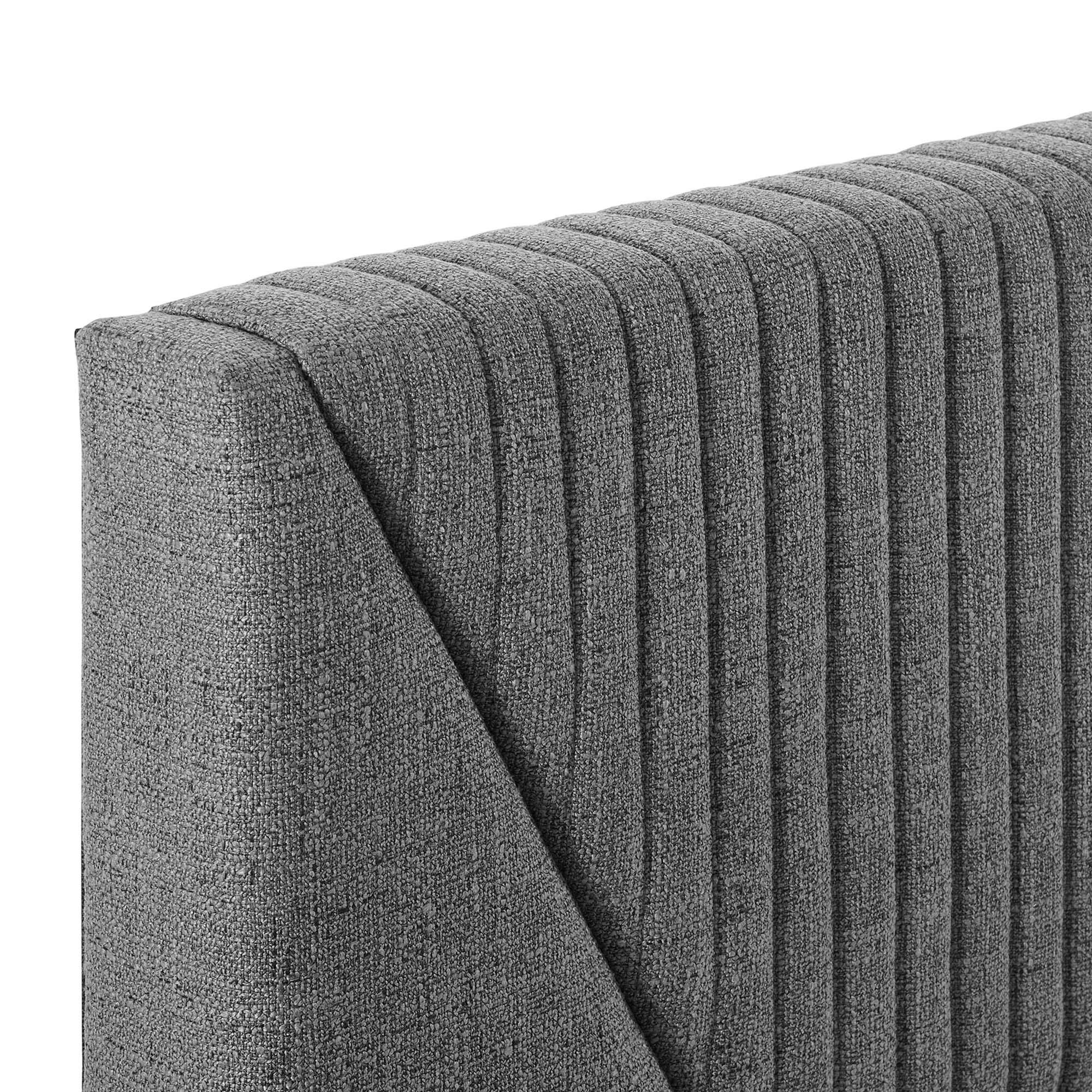 Alt View 1. Modway - Runa Wood King Platform Bed - Brown.