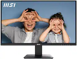 MSI - PRO MP273U 27" UHD 60Hz 4ms Adaptive Sync Monitor with HDR ready ,Built-in Speakers (DisplayPort, HDMI ) - Matte Black - Front_Zoom