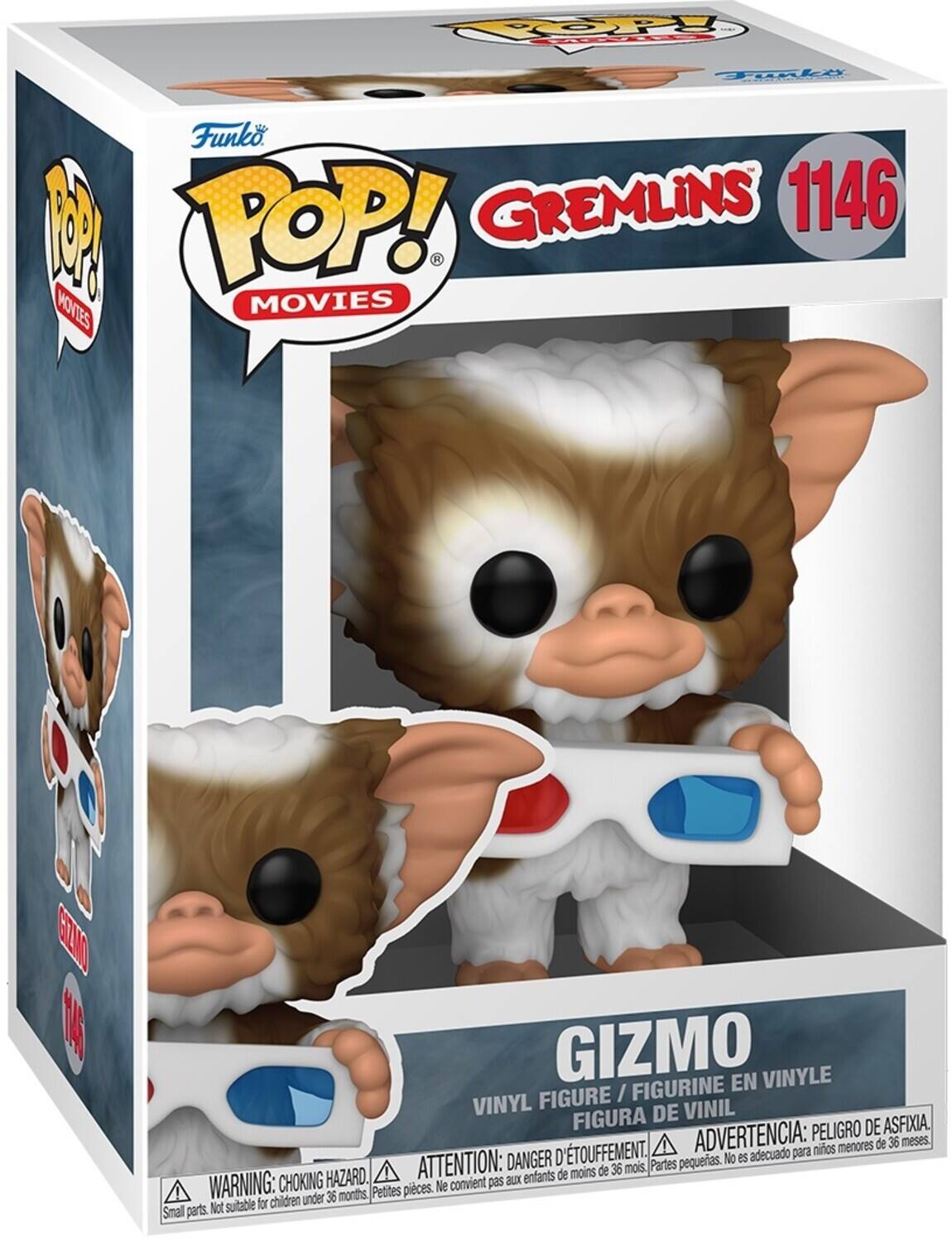 FUNKO POP!  グレムリン　ギズモ　プリングルズ　ファービー3点セット Amazon.com: Funko Pop! Movies: Gremlins - Gizmo with 3D