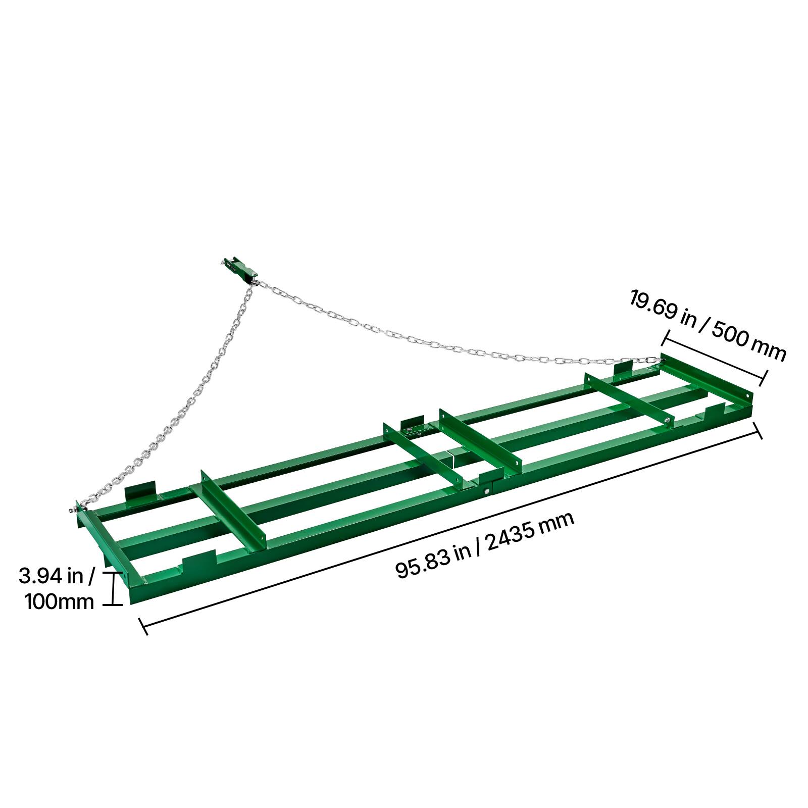 19.69 in / 500 mm
3.94 in / 100 mm
95.83 in / 2435 mm