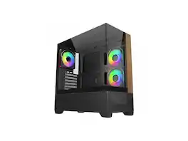 Cooler Master - elite series e690-khnn-s00 computer case - mid-tower - black - woo - Black