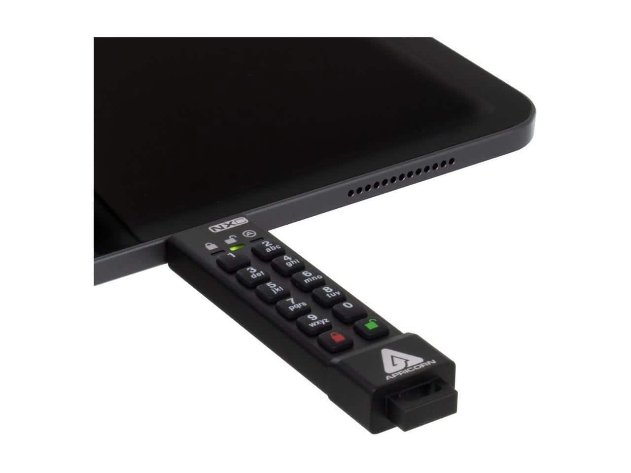Apricorn Aegis Secure Key 3 NXc 128GB, 256 bit encrypted USB C