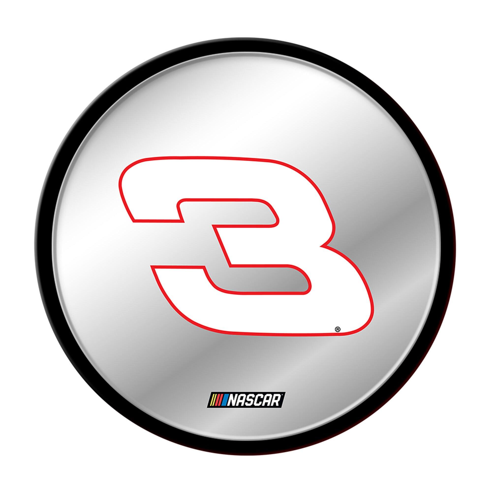 Austin Dillon 17.5" Modern Disc Mirrored Wall Sign