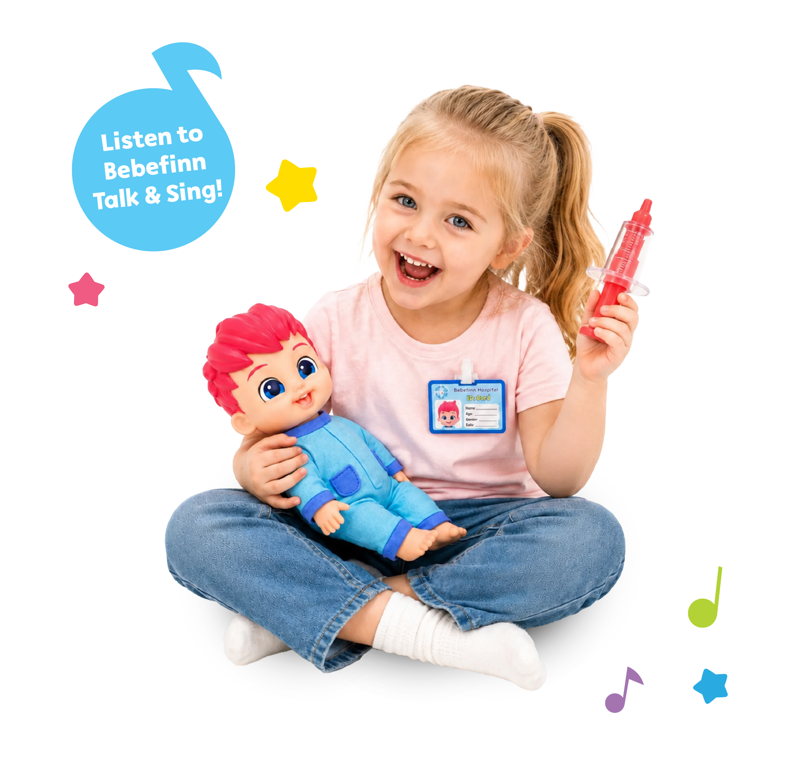 Listen to Bebefinn Talk & Sing!