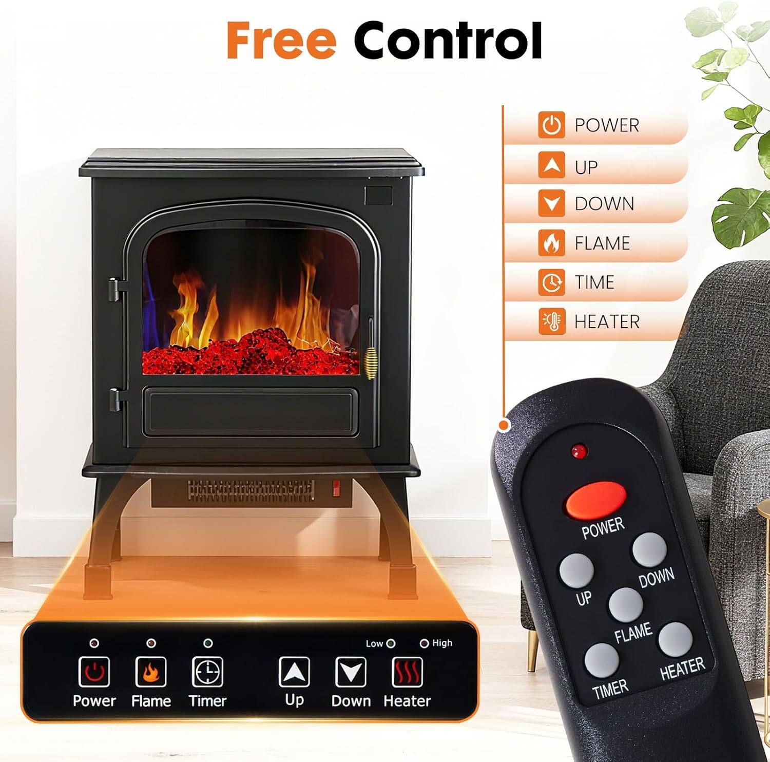 Free Control

POWER UP DOWN FLAME TIME HEATER

Power Flame Timer Up Down Heater

Low High Heater