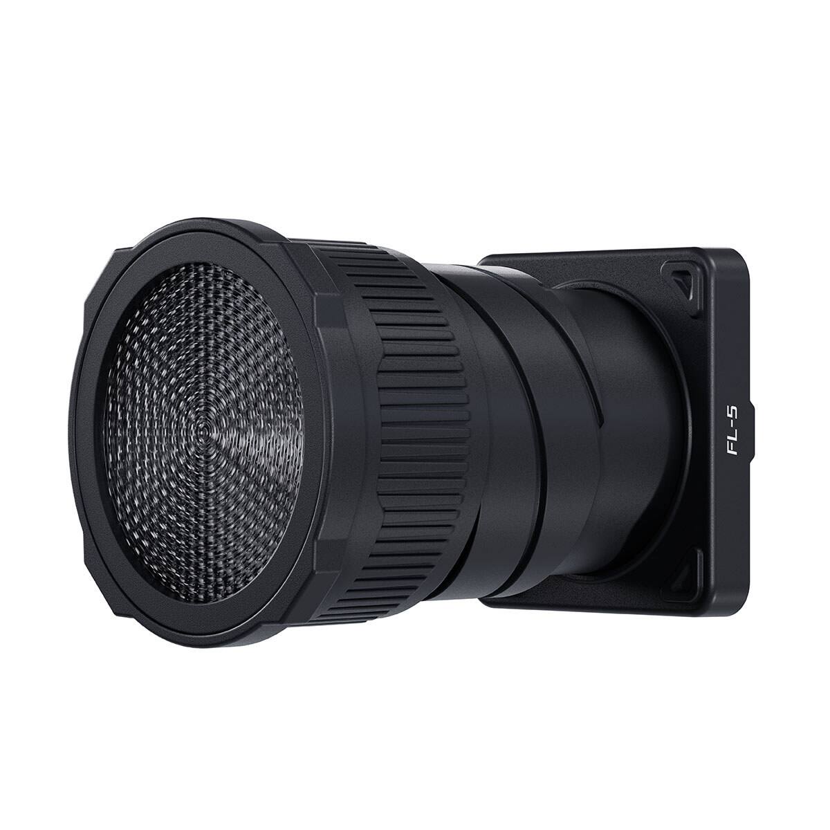 Alt View 3. Nanlux - Nanlux FL-5 Magnetic Fresnel Lens for Evoke 5C Spotlight.