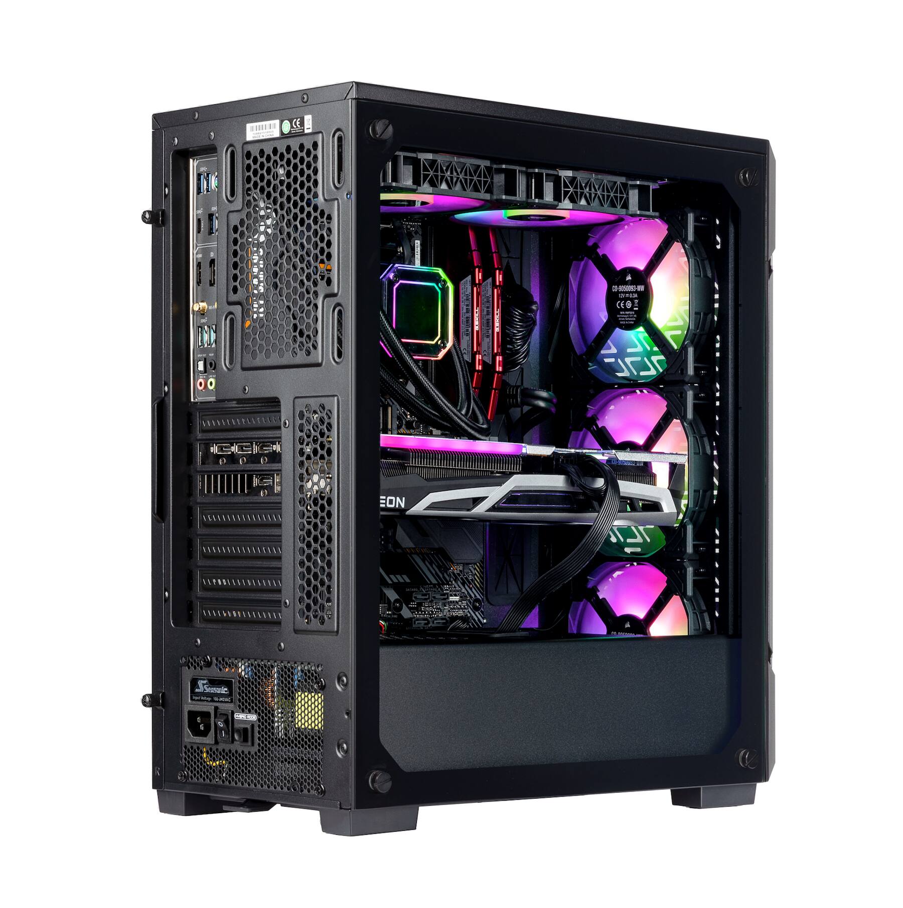 Velztorm Upgraded Ferrux Desktop PC (Ryzen 9 5900X, 16GB, 512GB