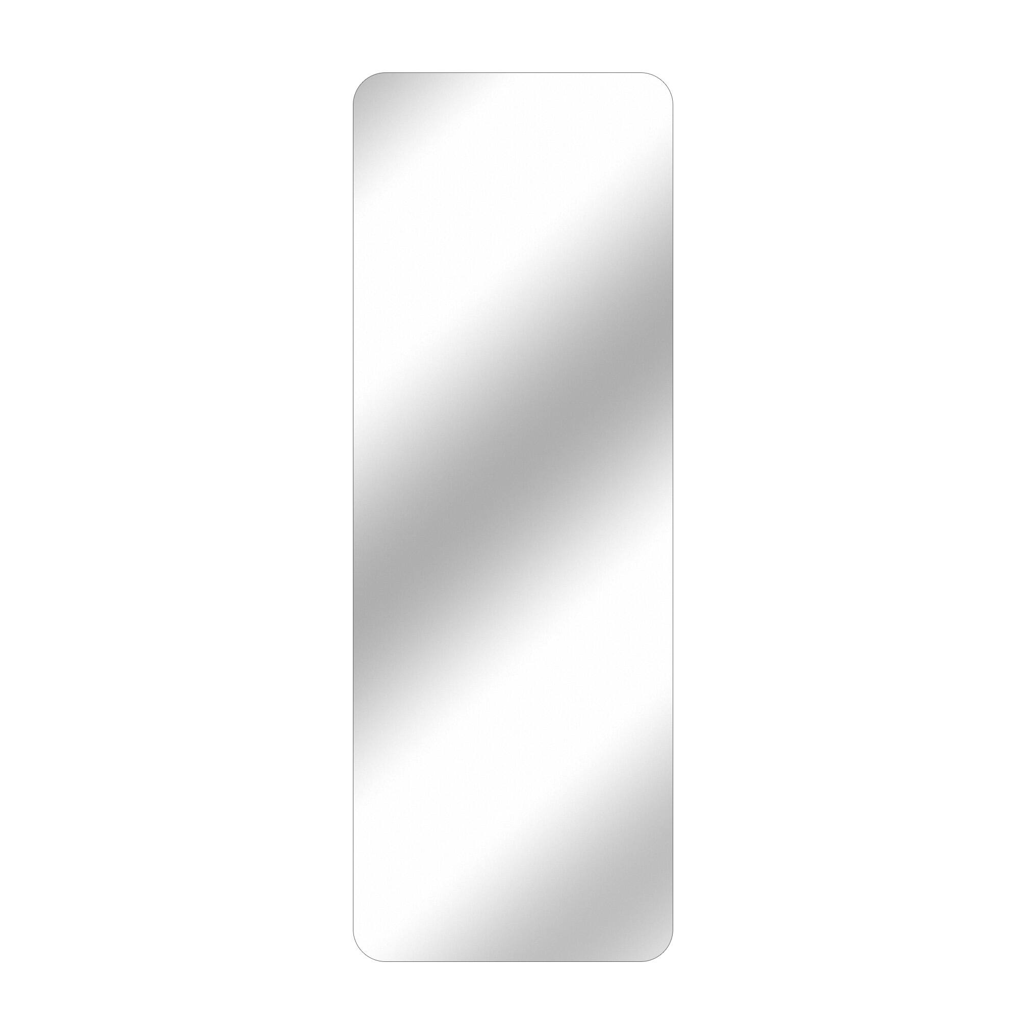 Alt View 3. Boyel Living - 65 by 24 Inch Full Body Round Corner Mirror for Living Room Bedroom Cloakroom Wall Hanging.