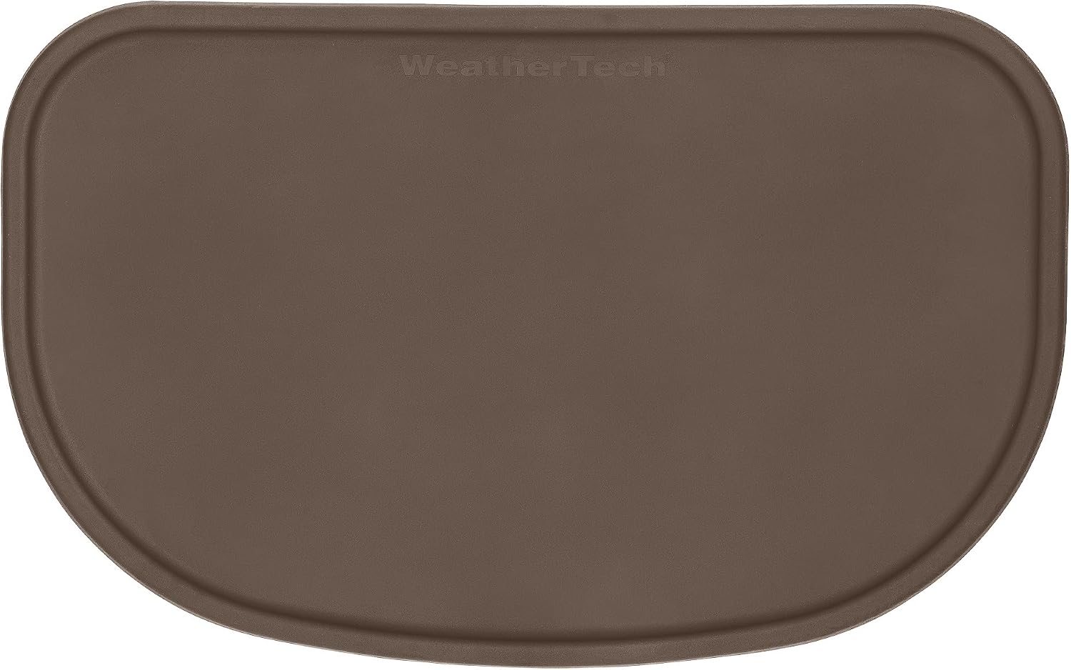 Front. WeatherTech - All-Purpose Mat | Premium Heavy Duty Multi-Use Floor Protection Mat – Universal Shape – 15" x 24" – Brown - Brown.