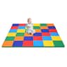 Costway - 58'' Toddler Foam Play Mat Baby Folding Activity Floor Mat Home School Daycare - Multi-color