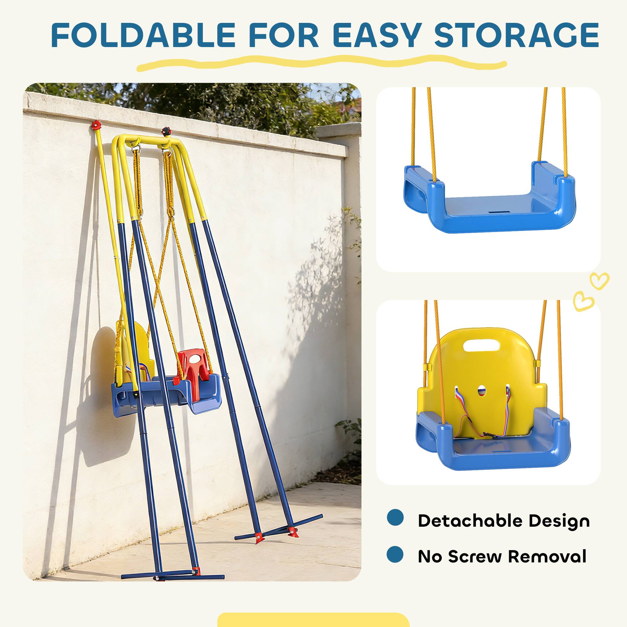 FOLDABLE FOR EASY STORAGE

- Detachable Design
- No Screw Removal