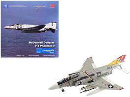 Hobby Master - McDonnell Douglas F-4J Phantom II 153893 VMFA-312 Checkerboards 1976 US Marine Corps Air Power Series 1/72 - Multicolor