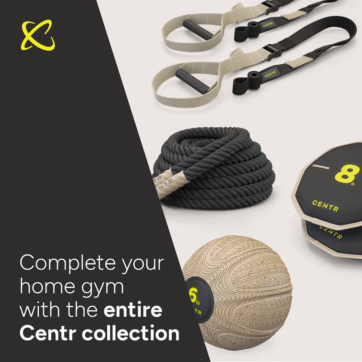 Complete your home gym with the entire Centr collection.