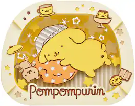 Bandai - Ensky PT-304X Sanrio Nemunemu Purin Paper Theater - COLLECTIBLES - Multicolor