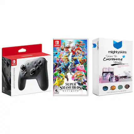 i GD ACNY SWITCH | Nintendo - Switch ! P1o | Controller CEAAA i ....... SWITCH. S SUPER nothing_torbe - BR I - SMASH eS ULTIMATE cORD mightyskins mightyskins SKINS TO CUSTOMIZE YOUR NINTENDO SWITCH OLIO CHOOSE PROMI DESIGNS TO MANY - E (Everyone)