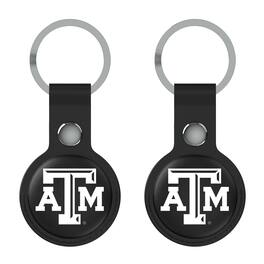 Keyscaper - Texas A&M Aggies Two-Pack AirTag Holders - No Size - Black