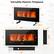 Versatile Electric Fireplace
- 36" (width)
- 21" (height)
- 17" (depth)
- 10.5" (height of the base)
- 4" (width of the side panel)
- 16.5" (height of the side panel)
- 36" (width of the wall mount)
- 27" (width of the wall mount)
- 29" (width of the wall mount base)