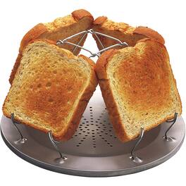 Coghlan’s - Coghlan's Camp Stove Toaster Steel Wire Toast Holders Compact Camping Cookware - Gray