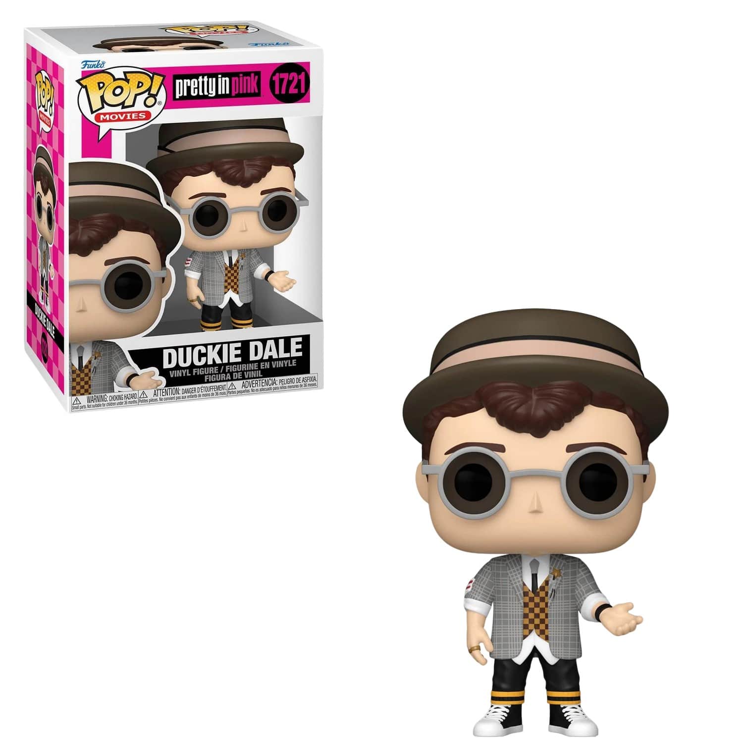 Photos - Action Figures / Transformers Funko  Pop! Pretty In Pink - Duckie Dale - Multicolor FU45212 