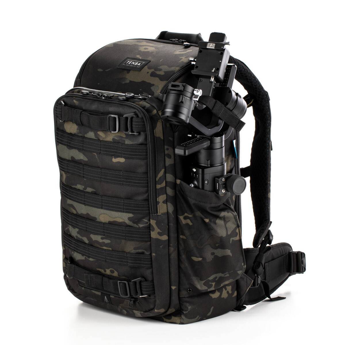 Alt View 1. Tenba - Tenba Axis V2 24L Camera and Laptop Backpack, MultiCam Black.