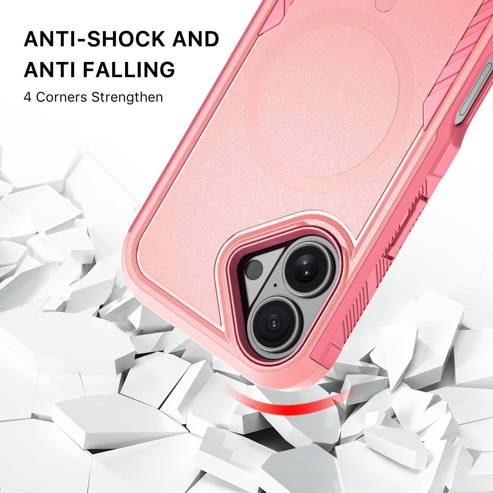 ANTI-SHOCK AND ANTI FALLING  
4 Corners Strengthen