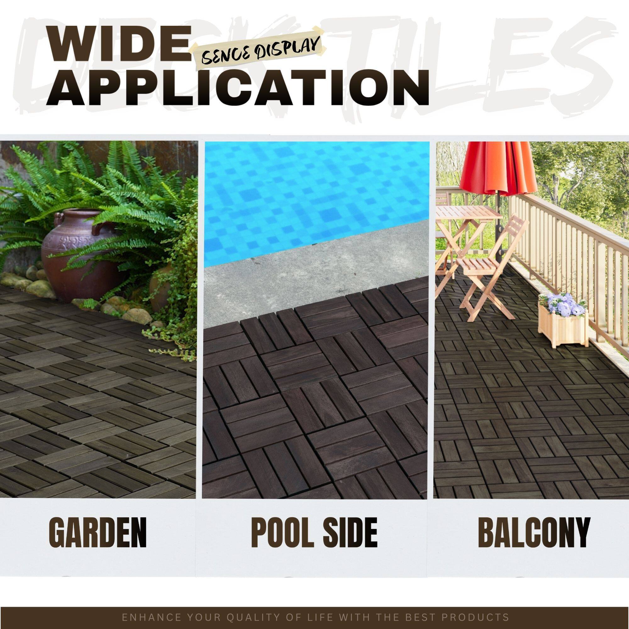 WIDE SENSE DISPLAY APPLICATIONS

GARDEN POOL SIDE BALCONY

ENHANCE YOUR QUALITY OF LIFE WITH THE BEST PRODUCTS