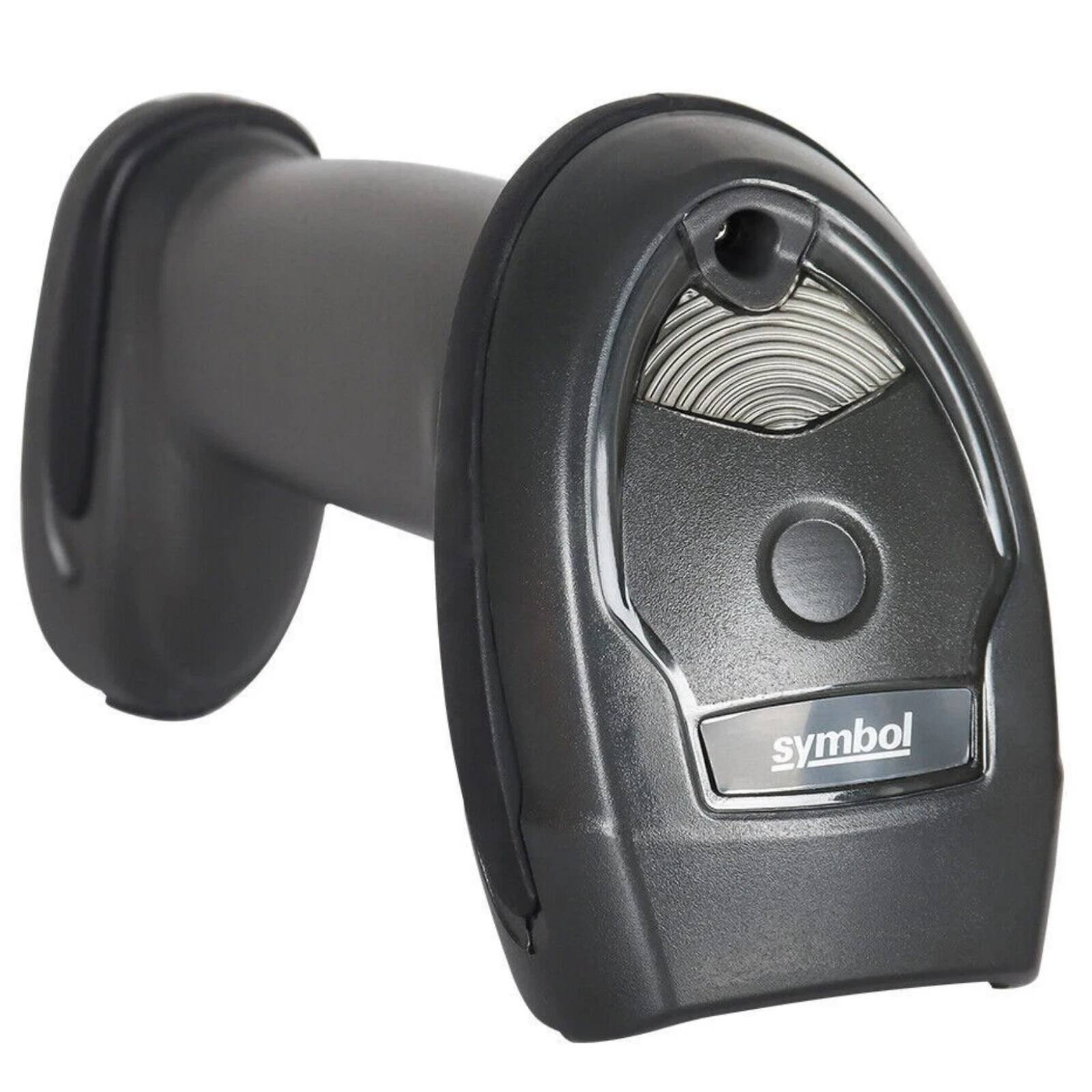 Back. Zebra - LI4278-TRBU0100ZWR Cordless Bluetooth 1D Barcode Scanner, USB Kit with Cradle, 547 Scans per Second - Black.
