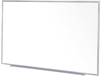 Alt View 1. Ghent - Ghent M1 Porcelain Dry-Erase Whiteboard, Aluminum Frame, 8' x 5' (M1P-58-4).