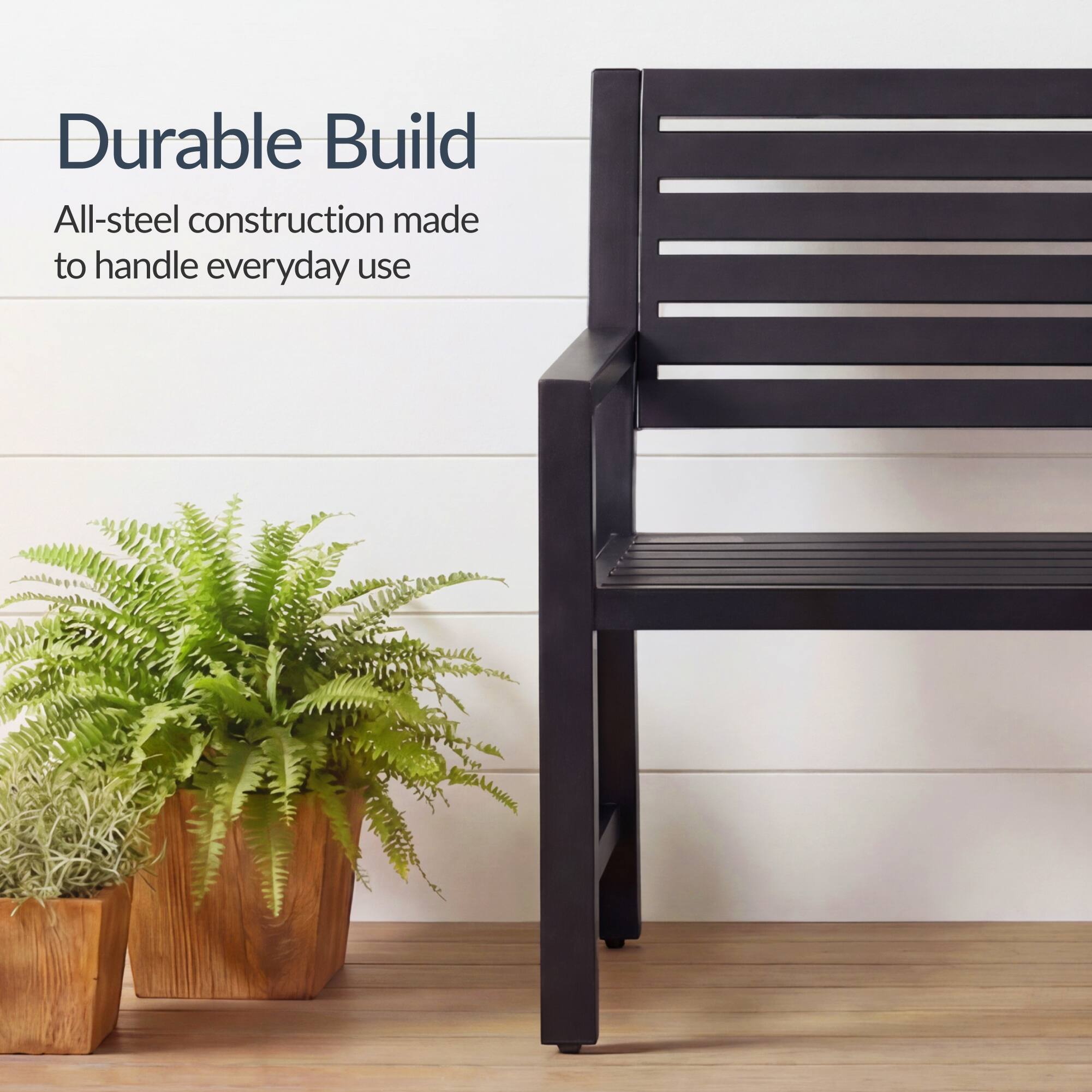 Durable Build  
All-steel construction made to handle everyday use