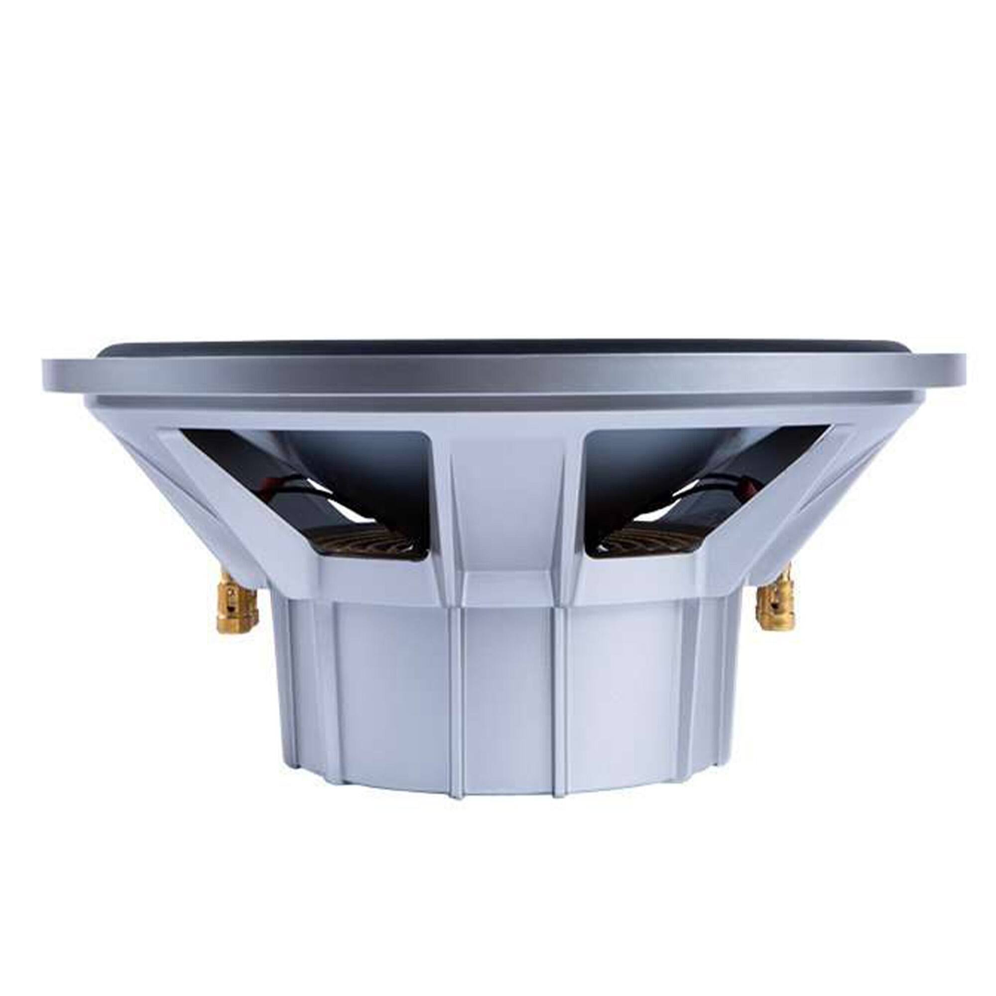 Alt View 5. Memphis Car Audio - Memphis Audio MM1224 12" Marine Subwoofer with Integrated RGB LEDs and 2 or 4 Ohm Selectable Impedance - Black/Gray.