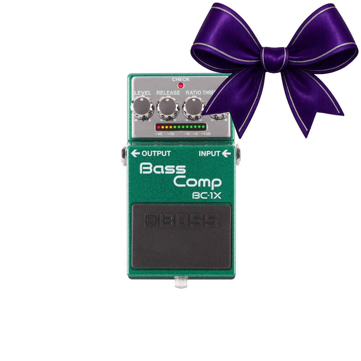 BOSS - BC-1X Bass Premium Compressor Pedal with Multiband Compression