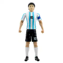 Banbo Toys - SOCKERS Legends Argentina Diego Maradona 8" Collectible Soccer Action Figure
