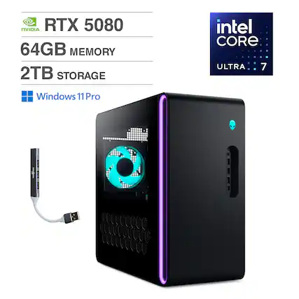 NVIDIA RTX 5080
64GB MEMORY
2TB STORAGE
Intel CORE ULTRA 7
Windows 11 Pro