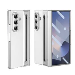 Dteck - Full Body Case for Samsung Galaxy Z Fold8 Ultra, Rugged Cover with Screen Protector, Hinge Protection & Stylus Pen - White