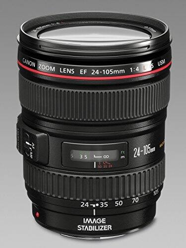CANON ZOOM LENS EF 24-105mm 1:4 L USM  
AF MF  
24-105mm  
IMAGE STABILIZER  
24 35 50 70 105