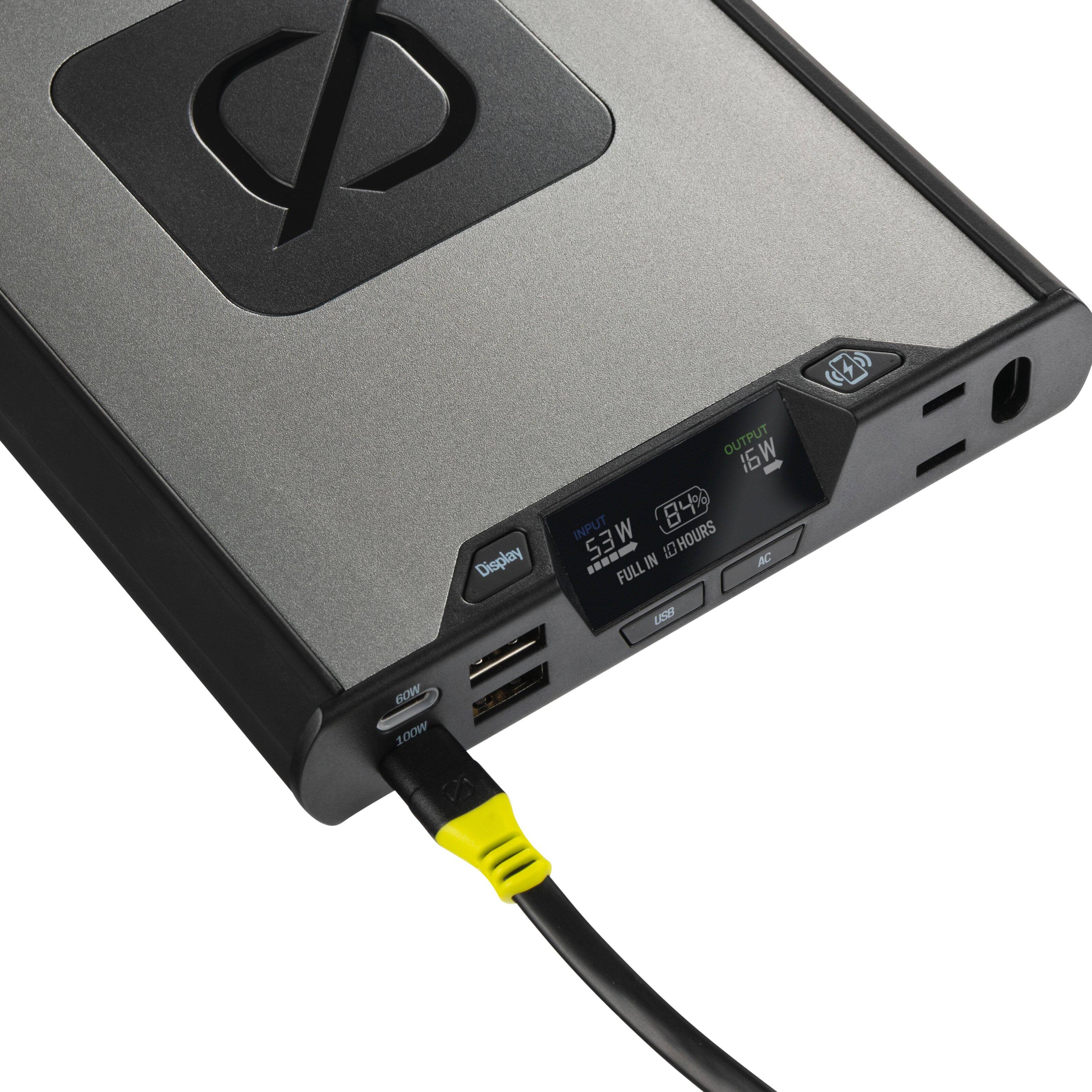 Alt View 14. Goal Zero - Sherpa 100 AC Portable Charger for Most USB Devices - Silver.