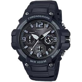 Casio - Men's Chronograph Sport Watch with Dial - MCW-100H-1A3V - Black