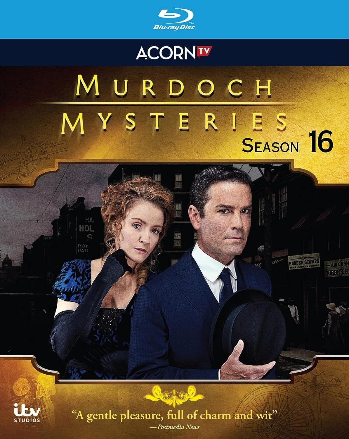 Front. Murdoch Mysteries: Season 16   - BLU-RAY .