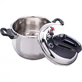 Bene Casa - 7L Cooktop Pressure Cooker - Stainless Steel