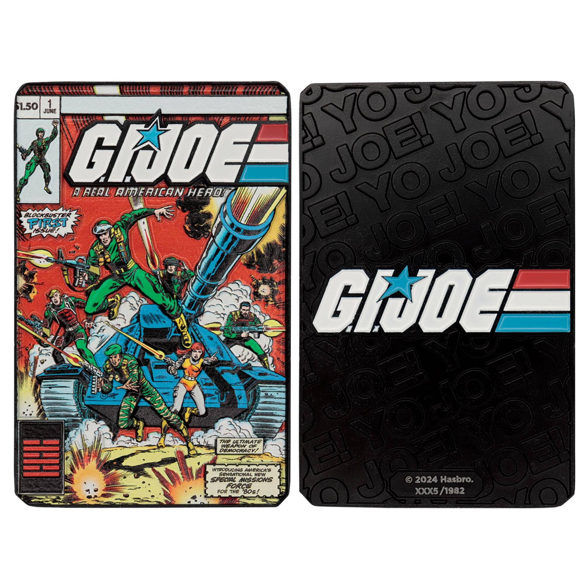 G.I. JOE: A Real American Hero

$1.50 1 YO JUNE

BLOCKBUSTER FIRST ISSUE

THE ULTIMATE DEMOCRACY

INTRODUCING AMERICA'S SPECIAL MISSIONS FOR THE JOS!

© 2024 Hasbro. XXXX5 /1982