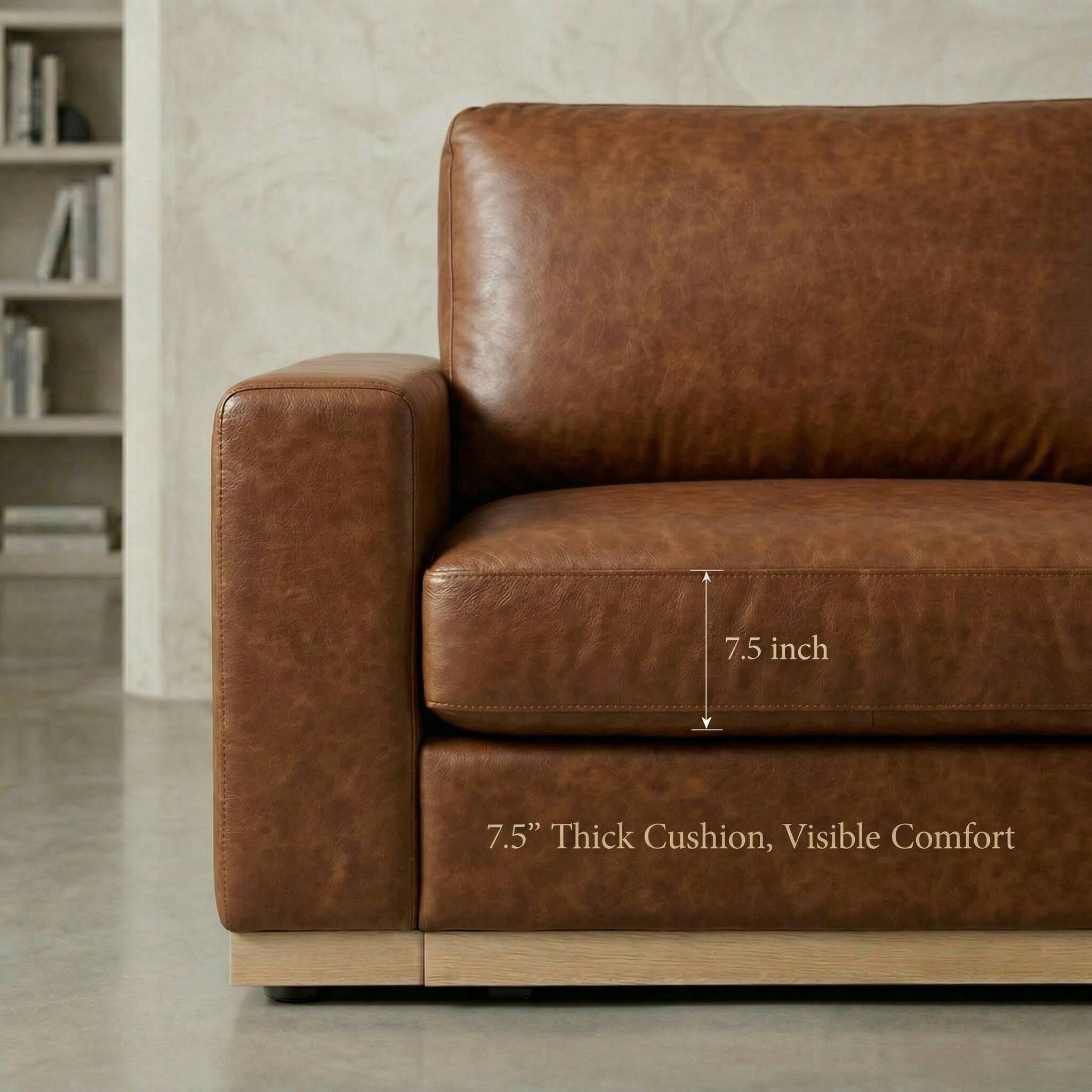 7.5" Thick Cushion, Visible Comfort