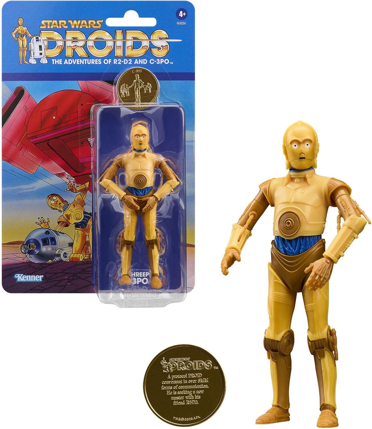 Hasbro - Star Wars: Droids - Black Series - See-Threepio (C-3PO) Action Figure - COLLECTIBLES - Multicolor price history on PriceWatchPro