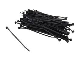 CT-4MINI-BK Nippon Labs 4" Mini Cable Ties Black Color 100pcs/Bag