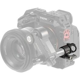 Tilta - 15mm Rod Holder to 1/4"-20 Side Mount Adapter, Black