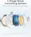 4-Stage Noise Cancelling System
Blocks on-the-go noise in a wider range¹.
1. Compared with soundcore Space Q45 Headphones. Noise cancelling enhanced particularly above the 3K range of frequencies, blocking up to 45dB of noise. Tested by soundcore under laboratory conditions.