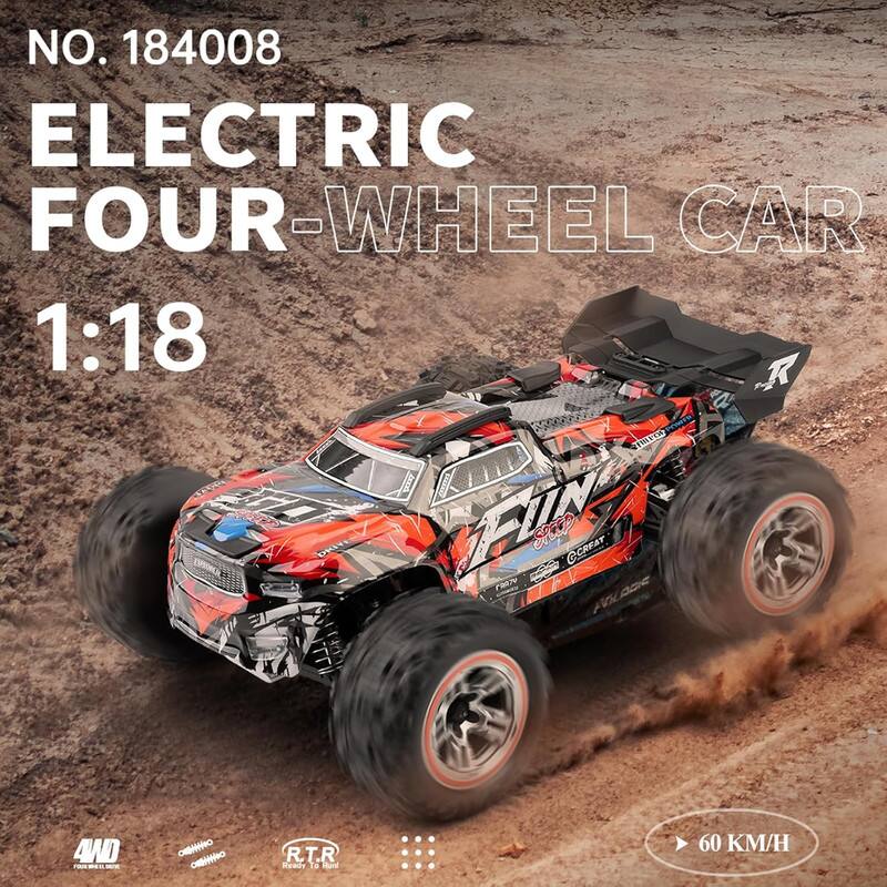 NO. 184008  
ELECTRIC FOUR-WHEEL CAR  
1:18  

4WD  
RTR Ready To Run  
60 KM/H