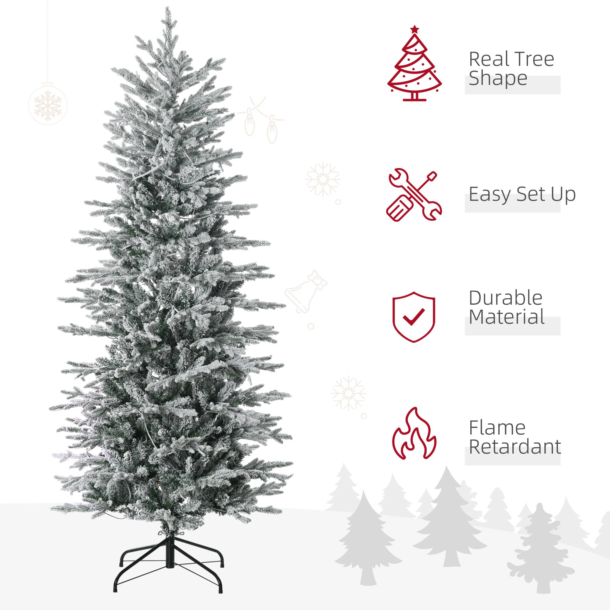 Real Tree Shape, Easy Set Up, Durable Material, Flame Retardant