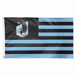 WinCraft - Minnesota United FC 3' x 5' 1-Sided Deluxe Flag - Multicolor