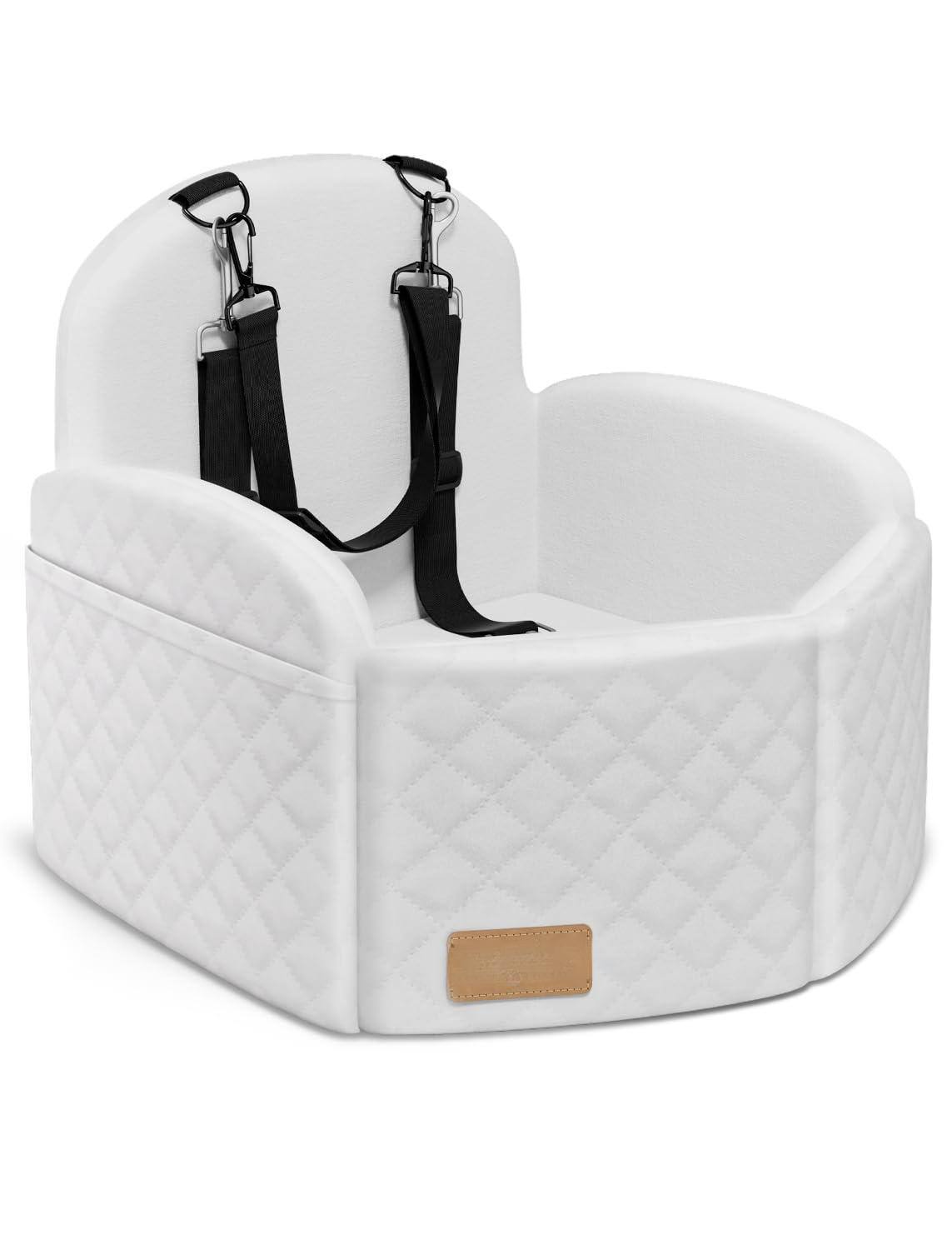 White 19.5"L x 19.5"W x 18.9"Th