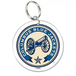WinCraft - Columbus Blue Jackets Premium Acrylic Keychain - Multicolor